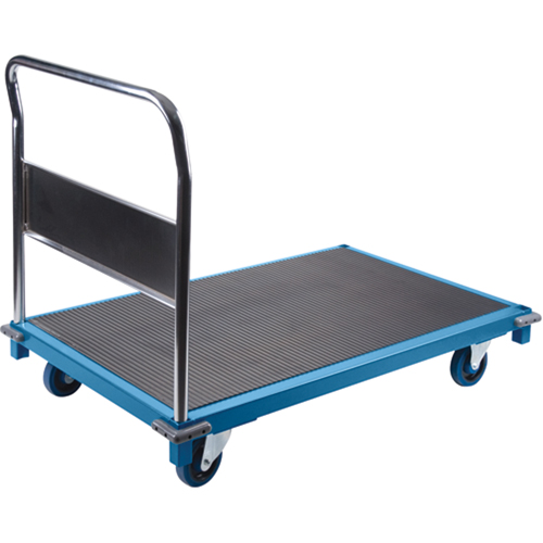 KLETON MB207 Institutional Platform Trucks, 48" L x 30" W, 1000 lbs. Capacity, Rubber Casters