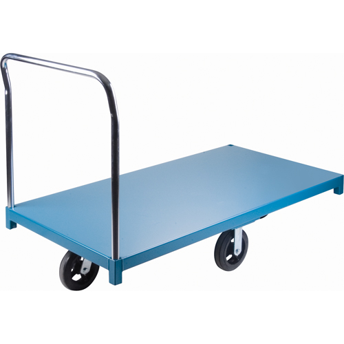 KLETON MB325 Heavy-Duty Platform Truck, 96" L x 48" W, 2000 lbs. Capacity, Rubber Casters