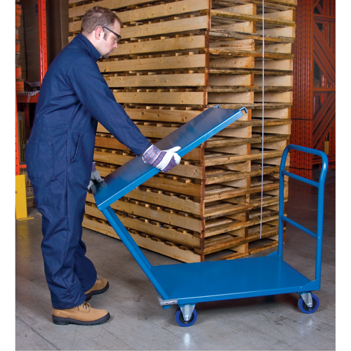 KLETON MB391 Chariots &agrave; tablettes/plateforme, Acier, 24" la x 36" p x 40" h, Capacit&eacute; de la plateforme 1300 lb