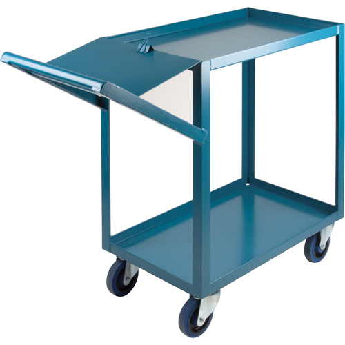 KLETON MB440 Order Picking Carts, 36" H x 18" W x 46" D, 2 Shelves, 1200 lbs. Capacity