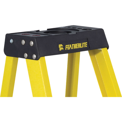 Featherlite 6410 Industrial Heavy-Duty Stepladders (6400 Series), 10', Fibreglass, 300 lbs. Capacity, Type 1A