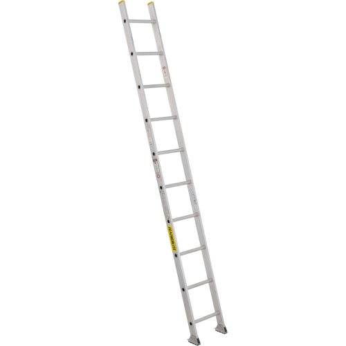 Featherlite 4110 &eacute;chelles droites industrielles & robustes, 10', Aluminium, 300 lb, CSA calibre 1A