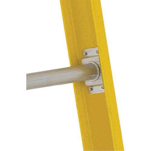 Featherlite 6112 Single Section Straight Ladder - 6100 Series, 12', Fibreglass, 375 lbs., CSA Grade 1AA