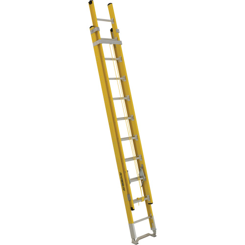 Featherlite 6220 &eacute;chelles &agrave; coulisse industrielles robustes (s&eacute;rie 6200), Cap 375 lb, 17' h, Calibre 1AA