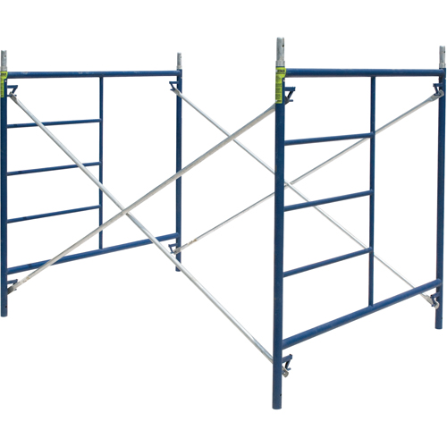 Metaltech M-MFS6060120 Scaffolding, Steel Frame, 120" D x 60" H