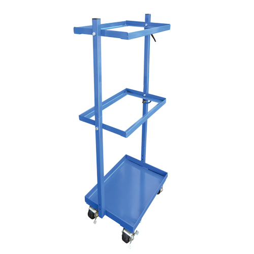 Vestil TSCT-3 Stock Cart, Steel, 30-11/16" W x 19-1/4" D, 3 Shelves, 300 lbs. Capacity