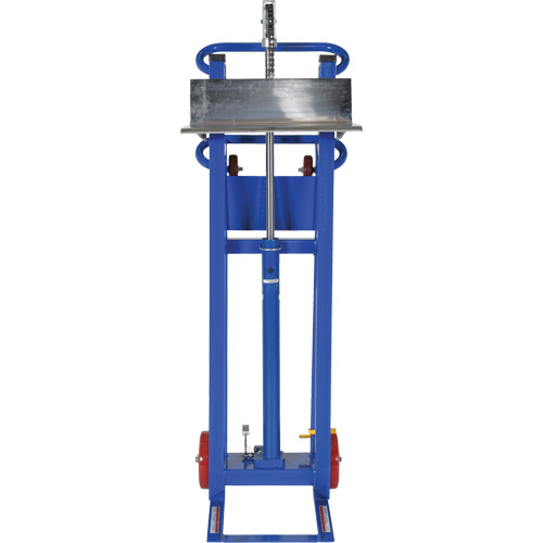 Vestil HYDRA-2 Hydra Lift Platform Stacker, Foot Pump Operated, 750 lbs. Capacity, 52" Max Lift