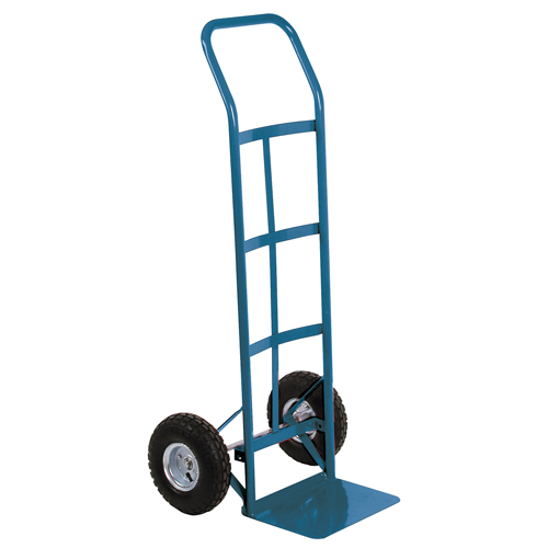 KLETON MH301 All-Welded Hand Truck, Continuous Handle, Steel, 48" Height, 600 lbs. Capacity