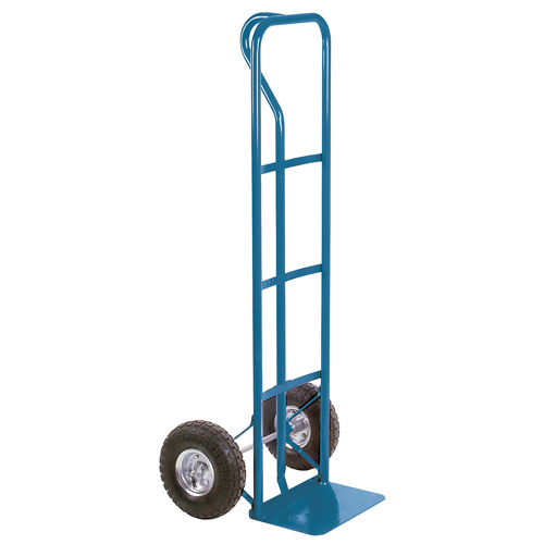 KLETON MH302 All-Welded Hand Truck, P-Handle Handle, Steel, 51" Height, 600 lbs. Capacity