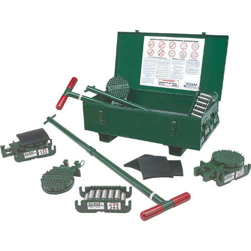 Hilman Rollers KRS-40-ERSD ERS Series Machine Roller Kit, 40 tons Capacity