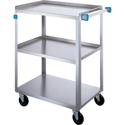Lakeside Material Handling 352 Chariot &agrave; tablettes, 3 Tiers, 18" la x 39" h x 31" p, Capacit&eacute; 500 lb