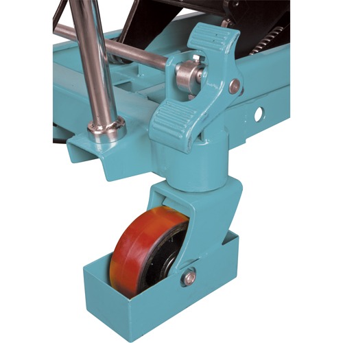 KLETON MJ524 Heavy-Duty Hydraulic Scissor Lift Table, 40" L x 20-1/8" W, Steel, 2200 lbs. Capacity