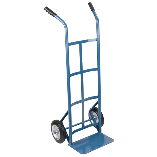KLETON MK729 All-Welded Hand Truck, Dual Handle, Steel, 48" Height, 600 lbs. Capacity