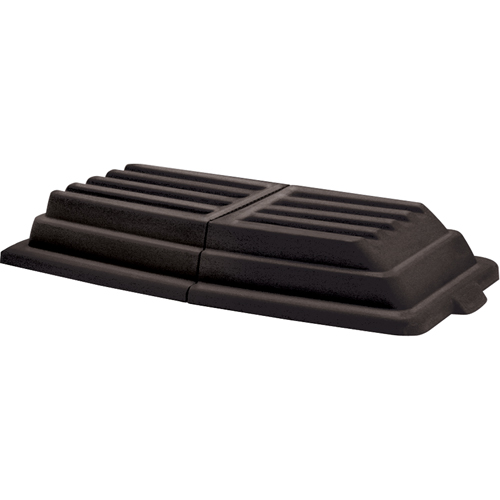 Rubbermaid FG102800BLA Couvercle bomb&eacute;