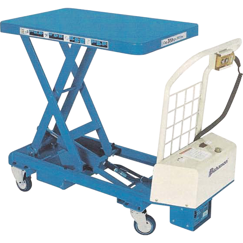 Bishamon BX-30B MobiLift BXB Electric Scissor Lift Tables, Steel, 32-1/10" L x 19-7/10" W, 660 lbs. Capacity