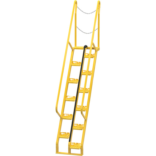 Vestil ATS-7-56 ESCALIER SEMELLE ALTERN61LOX84H 56 DEGRES
