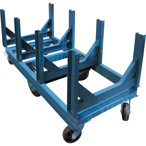 KLETON ML128 Bar Cradle Truck, 60" L x 28" W x 29" H, 5000 lbs. Capacity, Phenolic Wheels