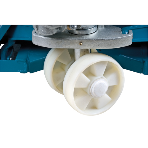 KLETON ML373 Heavy-Duty Manual Pallet Truck, Steel, 48" L x 27" W, 6600 lbs. Capacity