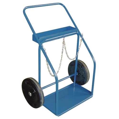 KLETON ML415 Gas Cylinder Carts, Rubber Wheels, 13" W x 25" L Base, 1000 lbs.
