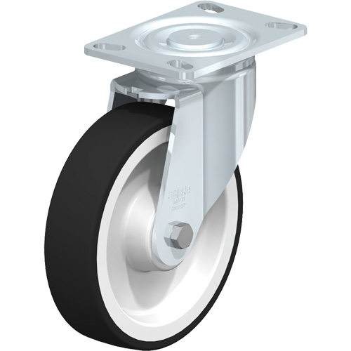 Blickle LH-POTH 200K-16 Heavy-Duty Kingpinless Caster, Swivel, 8" (203.2 mm), Thermoplastic Polyurethane, 1760 lbs. (798.32 kg.)