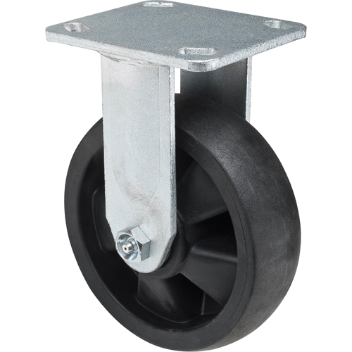KLETON ML862 Roulettes haute temp&eacute;rature, Fixe, 6" (152,4 mm), Nylon, 880 lb (399 kg)