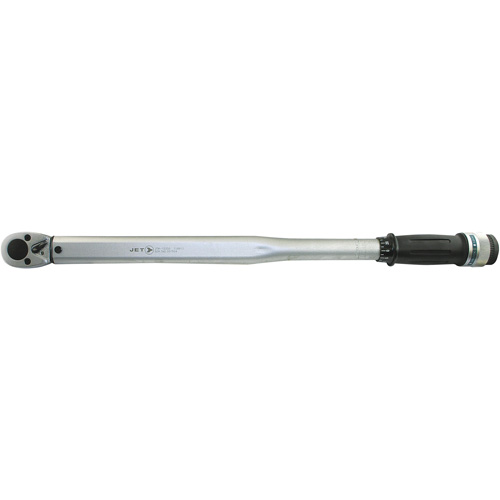 JET 718912 Cl&eacute; dynamom&eacute;trique JTW-12250, &agrave; cliquer, Entraînement 1/2" carr&eacute;, 50 - 250 lb-pi