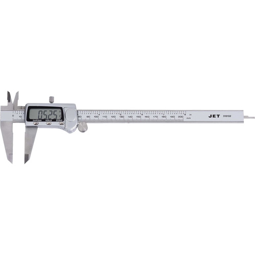 JET 310132 JEDC-8 Digital Caliper, 0" - 8" (0 mm - 200 mm) Range