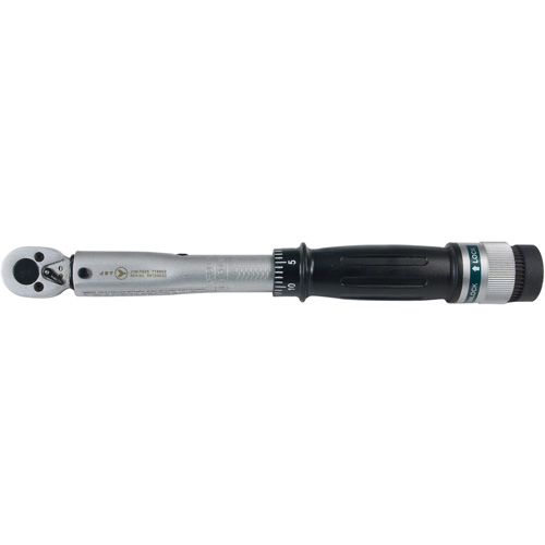 JET 718902 JTW-1425 Torque Wrench, Click, 1/4" Square Drive, 40 - 250 ft-lbs.