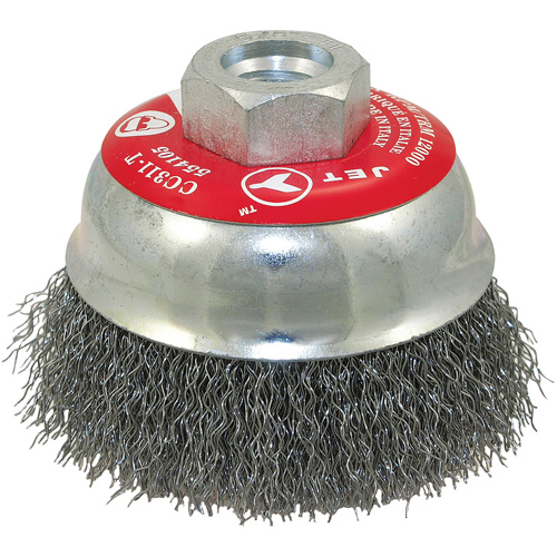 JET 554105 High Performance Crimped Cup Brush