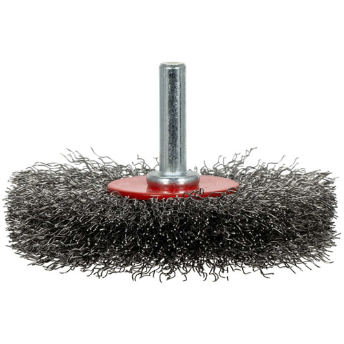 JET 553735 ER300-12 Shaft Mounted Crimped Radial Brush, 3", .012" Fill