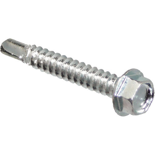 Fasteners & Fittings Inc. 137146 Rondelle pour vis autoforeuse &agrave; t&ecirc;te hexagonale &agrave; embase, 1" x 10" lo, Zingu&eacute;