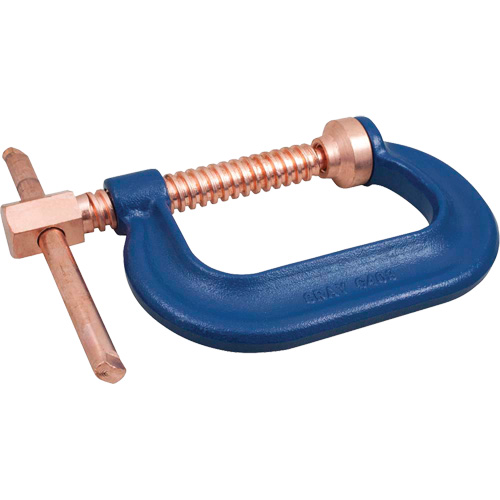 Gray Tools C406 Serre-joint forg&eacute; robuste, Capacit&eacute; de 6" (152 mm), Profondeur de gorge de 