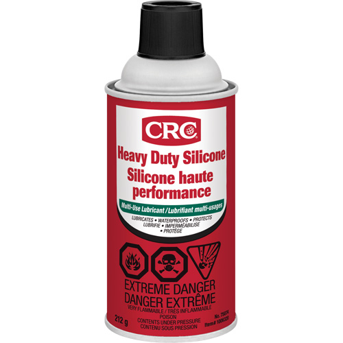 CRC Canada 1006319 Lubrifiant Heavy Duty Silicone, Canette a&eacute;rosol