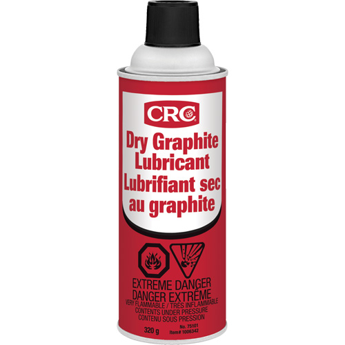 CRC Canada 75101 Dry Graphite Lubricant, Aerosol Can