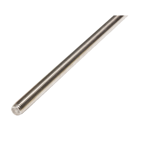 Vanguard Steel 4110 5024 Threaded Rod, 3/8"-16, 36" L, Stainless Steel, Grade 18-8 Grade