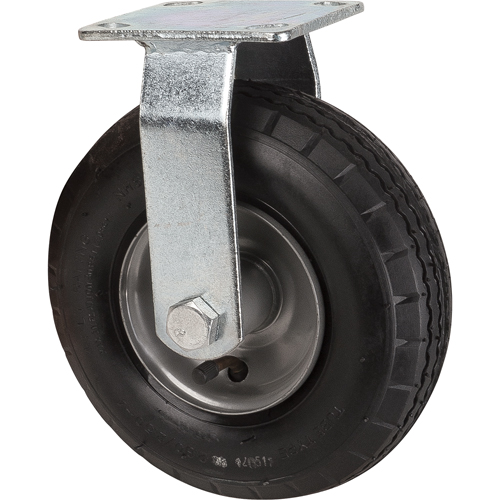 KLETON MN221 Roulettes pneumatiques, Fixe, 8" (203,2 mm), Pneumatique, 350 lb (158,8 kg)