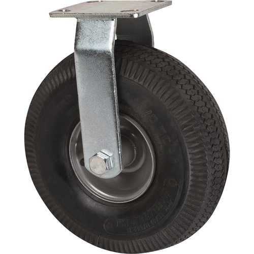 KLETON MN223 Heavy-Duty Platform Truck - Replacement Casters, Rigid, 10" (254 mm), Pneumatic, 400 lbs. (181 kg.)