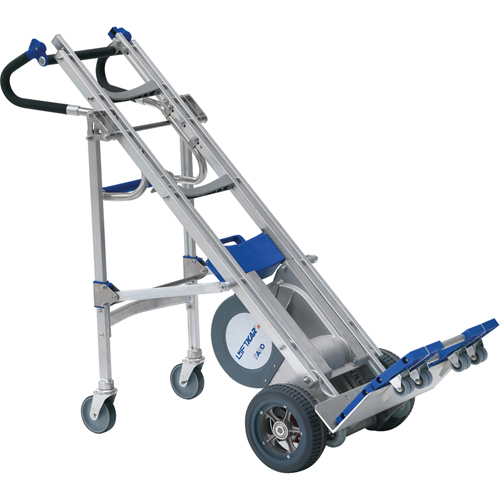 Wesco 274100 Heavy-Duty Aluminum Stair Climbing Hand Trucks, Steel Frame, 21" W x 63" H, 725 lbs. Capacity