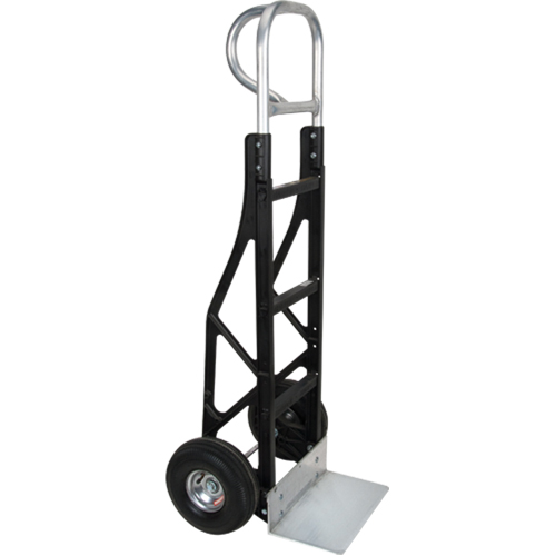Harper Trucks Inc. N5LAUK19 Diable, Prise En P, Nylon, Hauteur de 52", Capacit&eacute; 500 lb