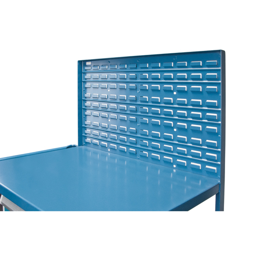KLETON MN396 Chariots de service mobiles, 2 Tiers, 24" la x 57" h x 40" p, Capacit&eacute; 1200 lb