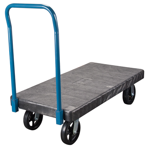 Kleton MN428 Plastic Platform Trucks, 48" L x 24" W, 2000 lbs. Cap