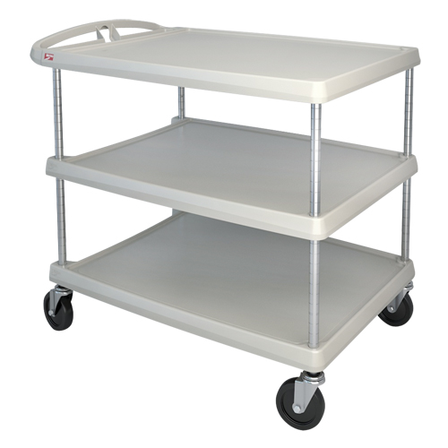 Metropolitan Wire MY2636-35G myCart Utility Cart, 3 Tiers, 26" x 36-7/8" x 36", 500 lbs. Capacity