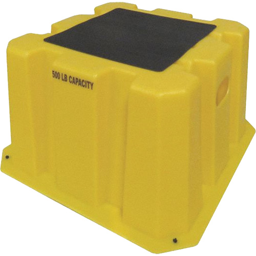 Diversified Plastics Inc. NBST1-14 Escabeaux emboîtables industriels, 25" x 25" x Hauteur 14-3/4"