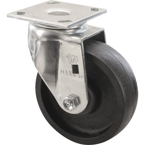 Algood SE6563-A38H-LVW-RB Emaxx Lava Caster, Swivel, 6" (152.4 mm), High Temp Nylon, 1100 lbs. (498.95 kg.)
