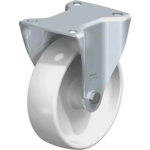 Blickle B-PO 125G Roulette, Fixe, 5" (127 mm), Nylon, 440 lb (199,58 kg)