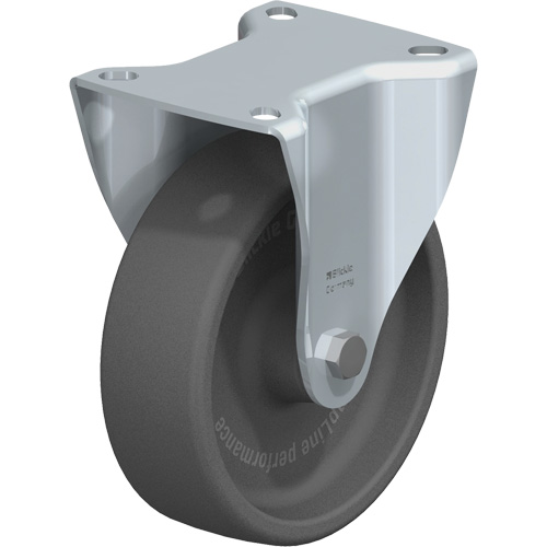 Blickle B-POHI 125G Roulette, Fixe, 5" (127 mm), Thermoplastique r&eacute;sistant &agrave; la chaleur, 330 lb (150 kg)