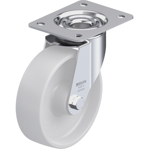 Blickle LE-PO 160R Caster, Swivel, 6-5/16" (160.3375 mm), Nylon, 660 lbs. (300 kg.)
