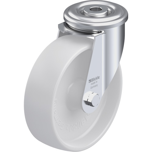 Blickle LER-PO 125G Nylon Caster, Swivel, 5" Dia., 330 lbs. (149.685 kg.) Capacity