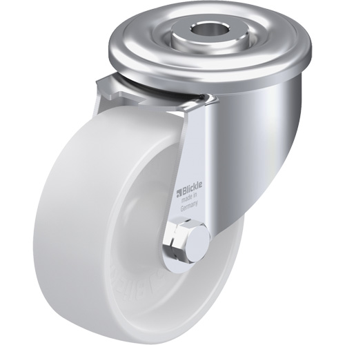 Blickle LER-PO 80G Nylon Caster, Swivel, 3-1/8" (79.375 mm) Dia., 330 lbs. (149.685 kg.) Capacity