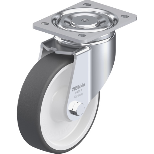 Blickle LH-POTH 160R Caster, Swivel, 6-5/16" (160.3375 mm), Polyurethane, 1210 lbs. (550 kg.)